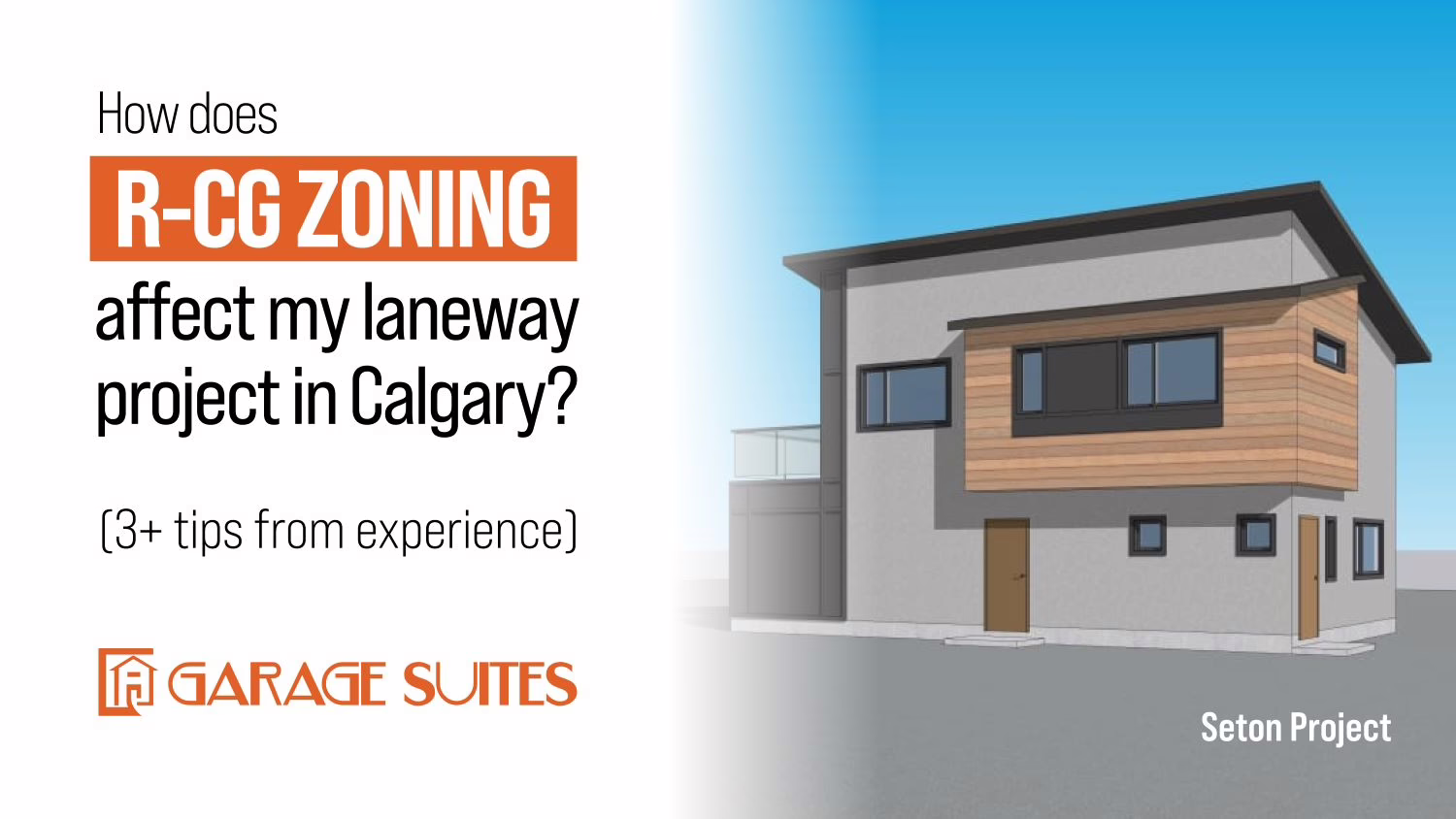 RCG zoning and backyard suites in Calgary - tips and tricks