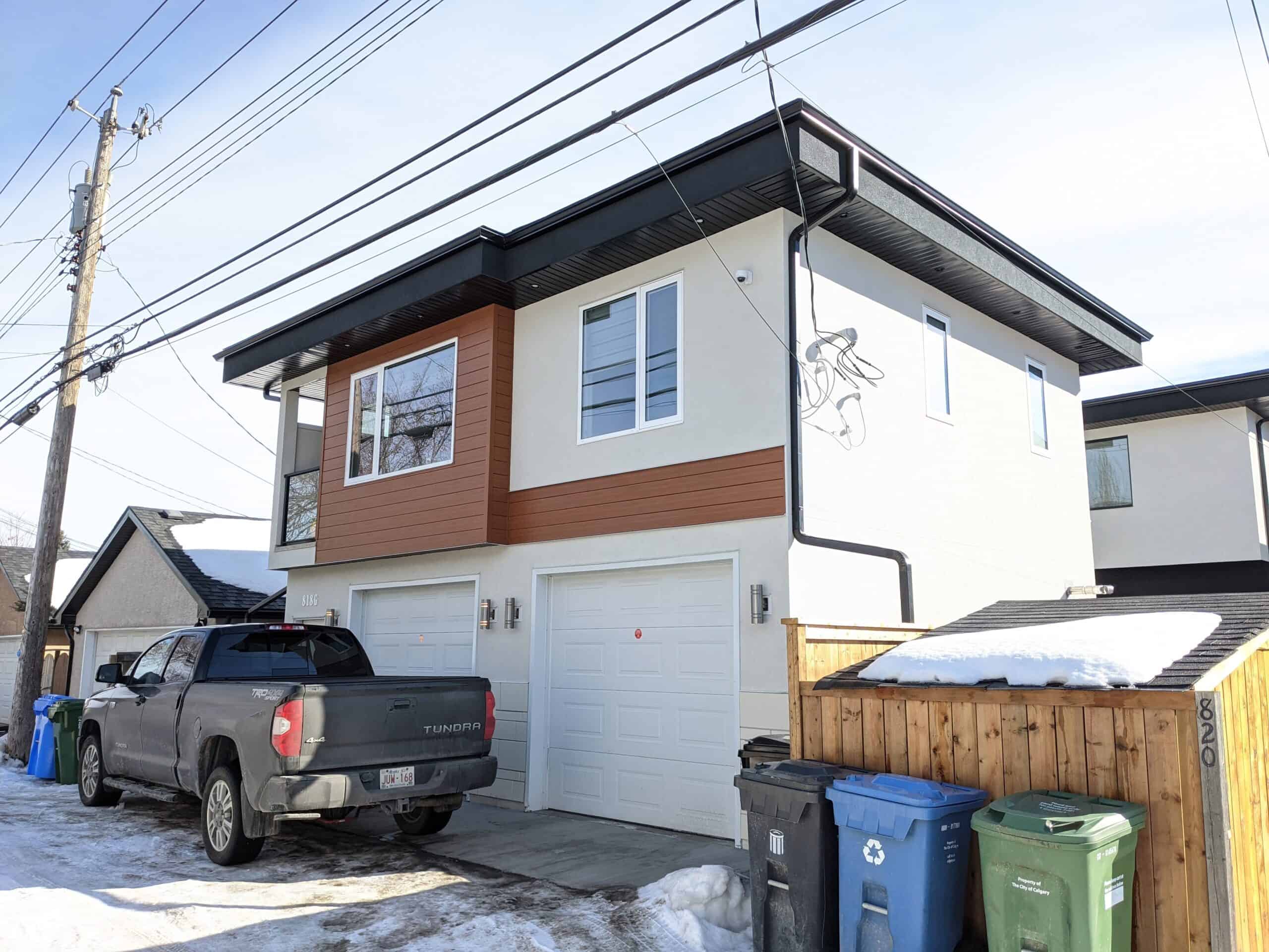 Past & Current Projects Garage Suites Calgary