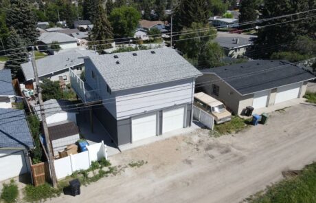 southwood backyard suite project from above