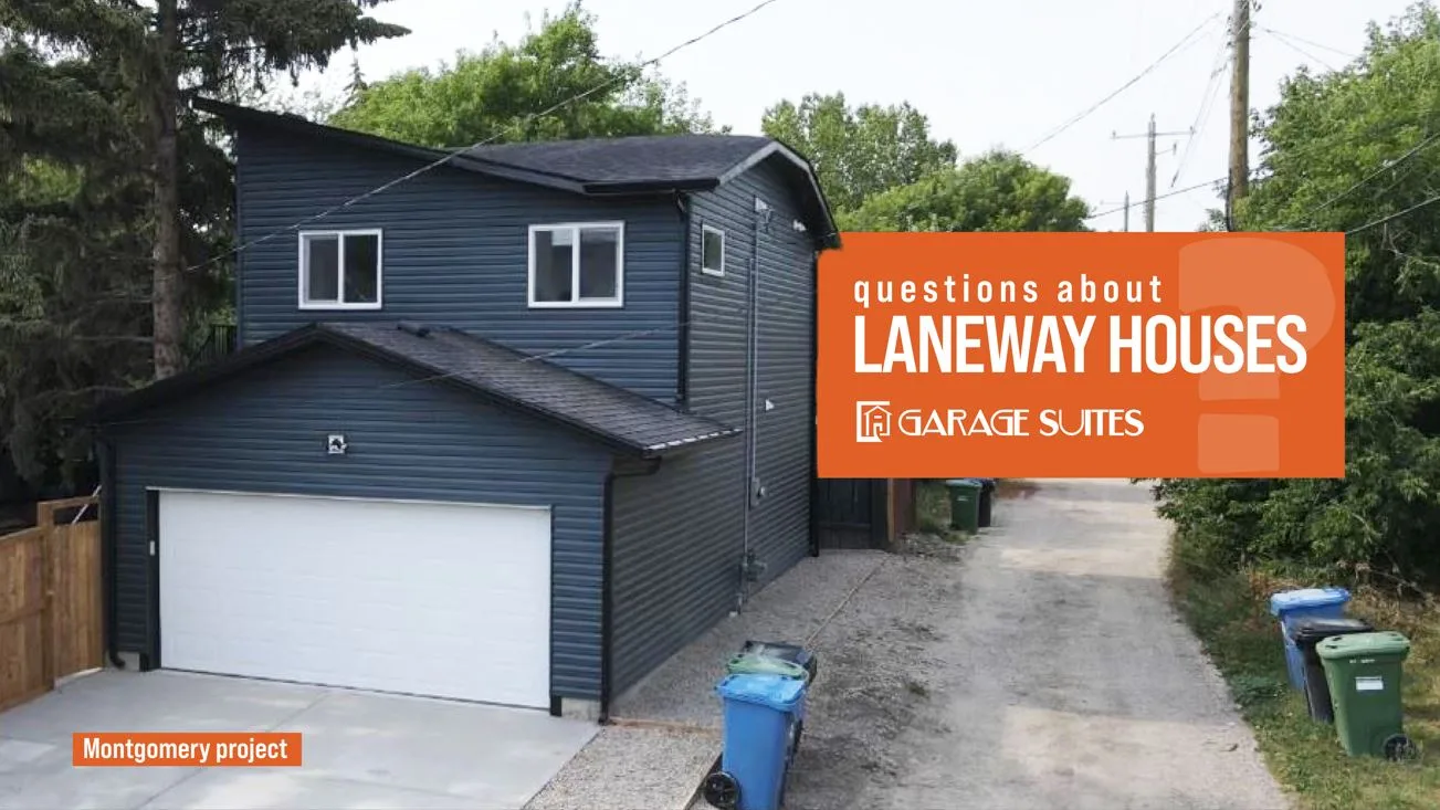 common questions about Calgary laneway houses + answers