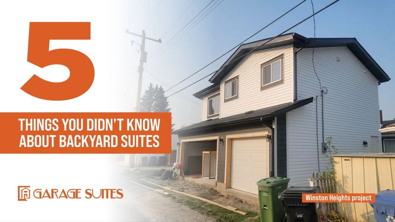 five things you didn't know about backyard suites in Calgary Alberta cover